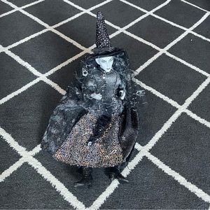 Sitting witch decoration